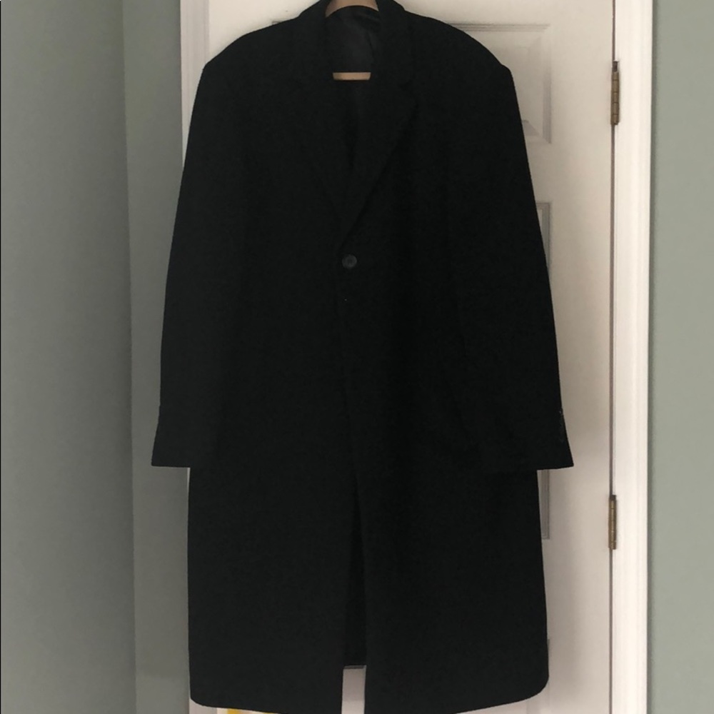 Chaps Black Peacoat